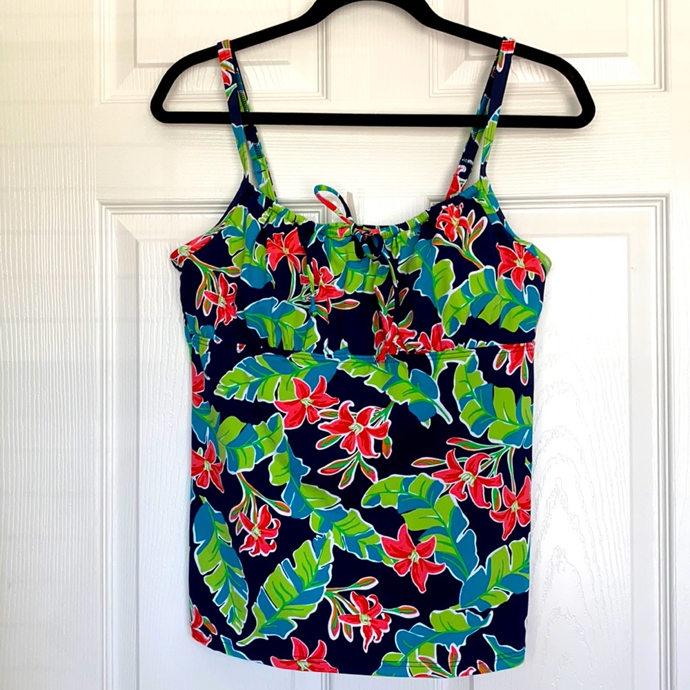 Lands End tankini top 12